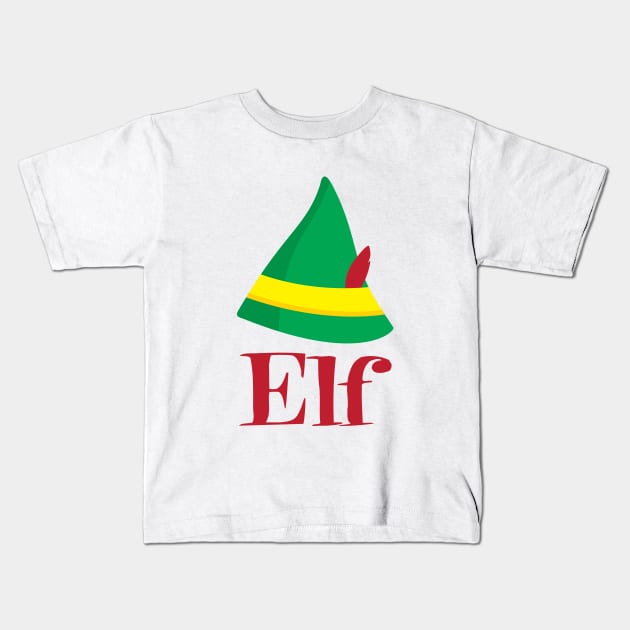 Christmas Elf Kids T-Shirt by Christ_Mas0